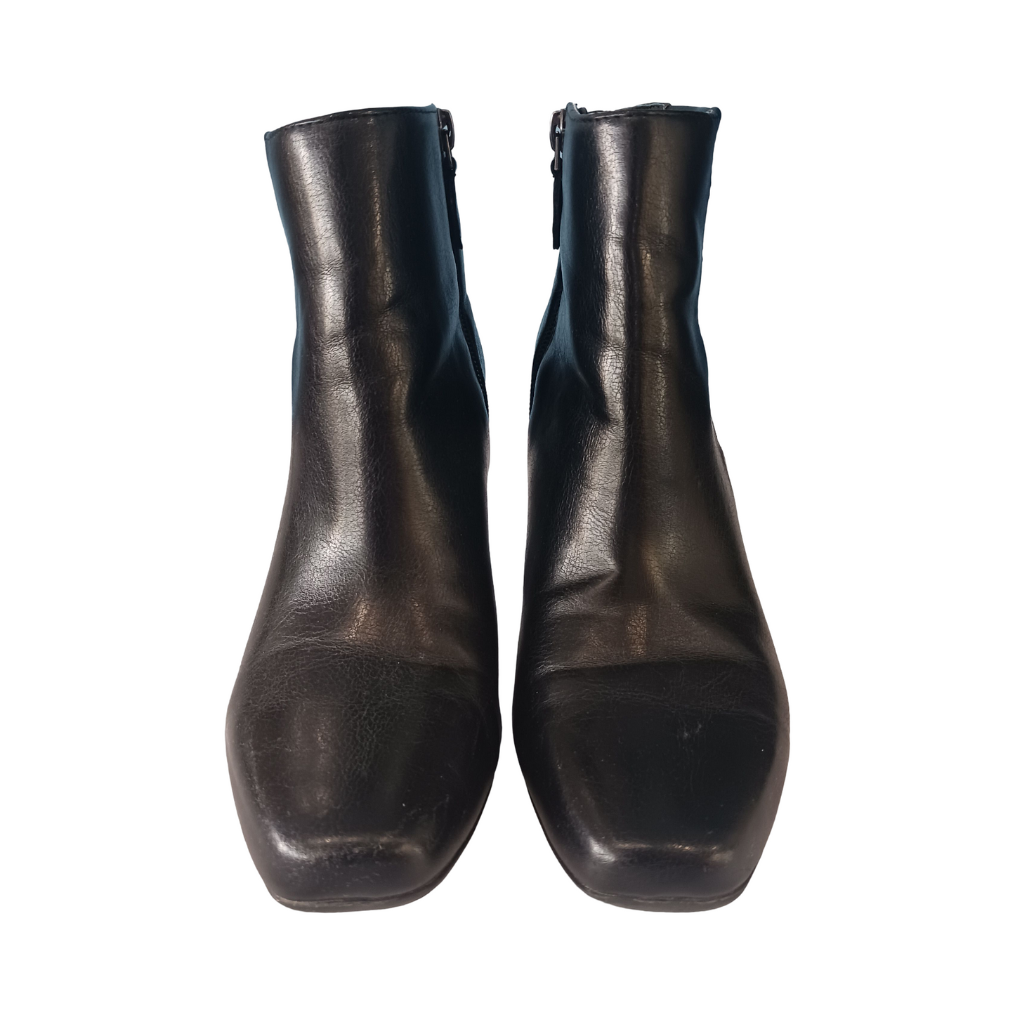 Franco Sarto Black Ankle Boots, Size US 7.5