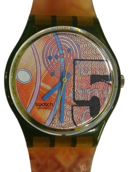 Swatch Watch FRANCO GG110 - NOS Gents 1991 VINTAGE