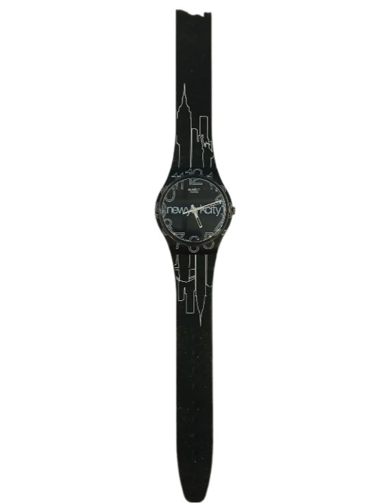 Vintage 2009 Unisex Swatch Watch - Lines in the Sky GZ209 - Needs New Band