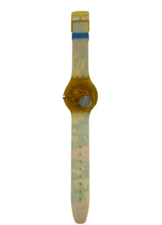 Swatch 1996 Scuba Octopus Poulpe Model, Product Number Sdj102