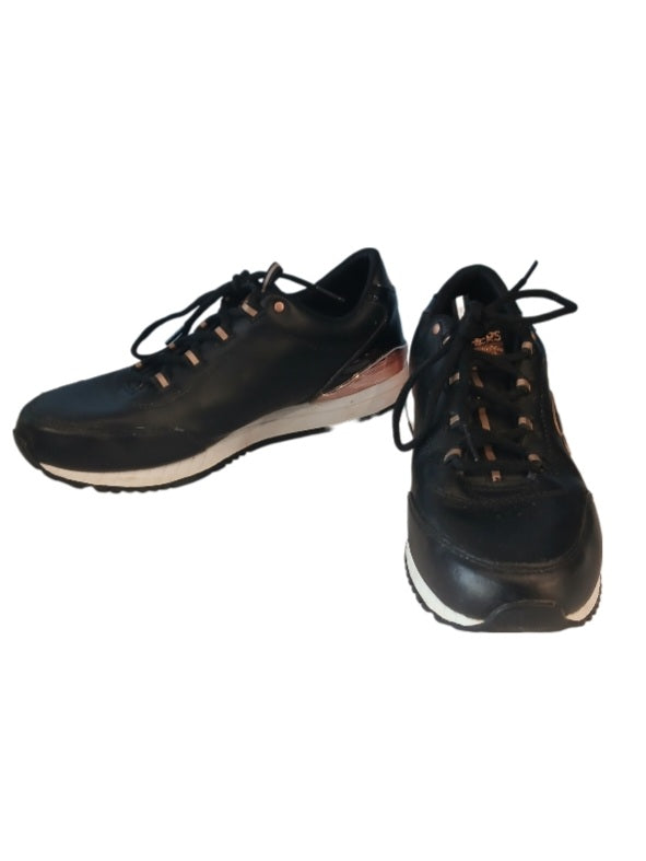 Skechers Women's Sunlite-Delightfully OG Black Sneaker (907-BLK), Size 10