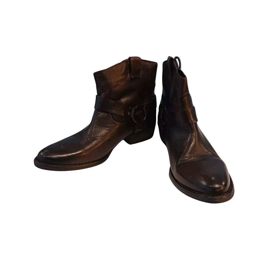 KR Bonell Dark Brown Boots, Size 11