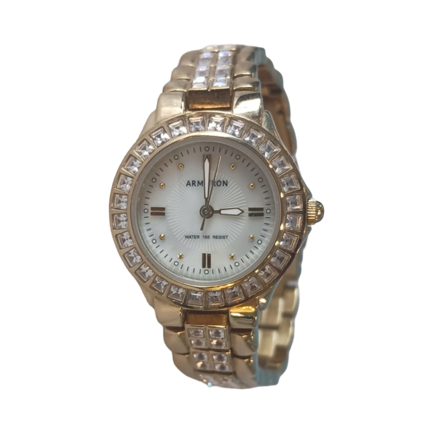Armitron Ladies Gold Wristwatch, New Battery