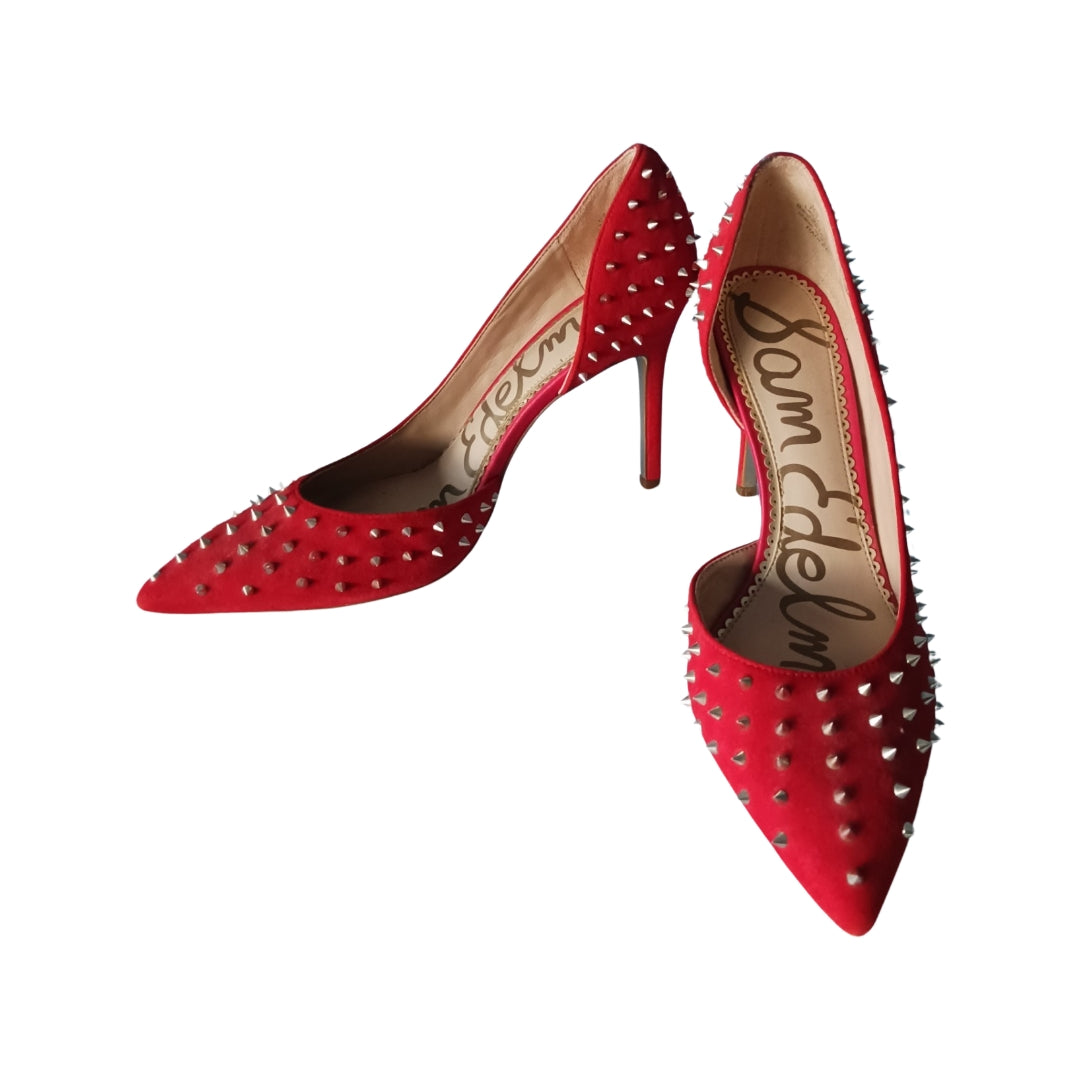 Sam Edelman Hadlee D'Orsay Pumps, Orange, Size 7.5