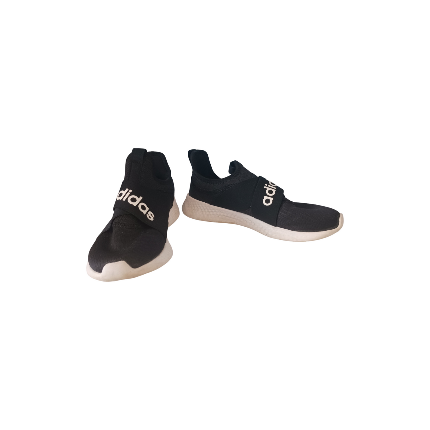Adidas Womens Pure Motion Adapt Black Sneakers, Size 7