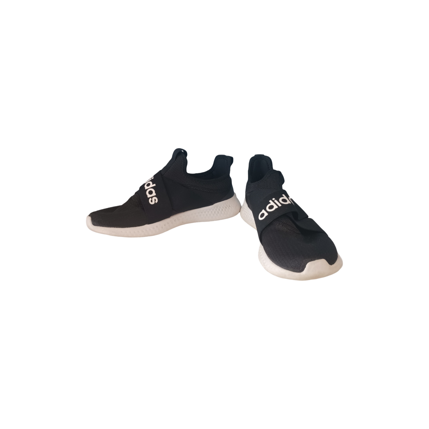 Adidas Womens Pure Motion Adapt Black Sneakers, Size 7