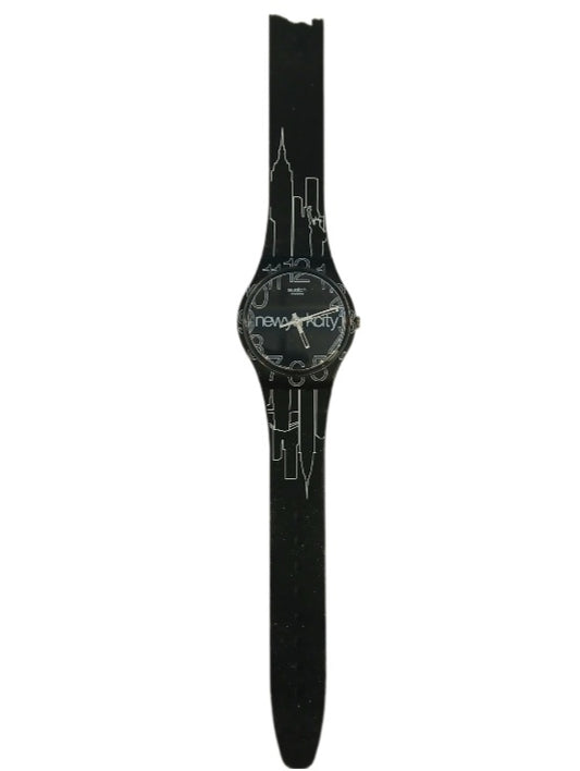 Vintage 2009 Unisex Swatch Watch - Lines in the Sky GZ209 - Needs New Band