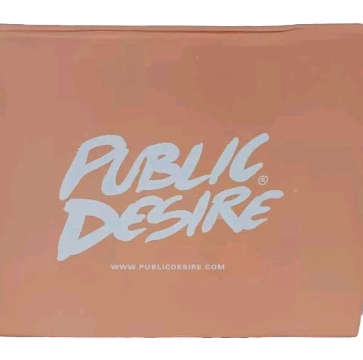 Public Desire Nude Beige Suede Boots, Size US 5